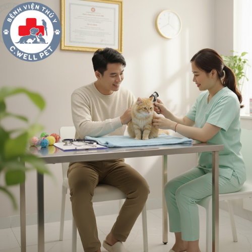 bệnh viện thú y cwell pet